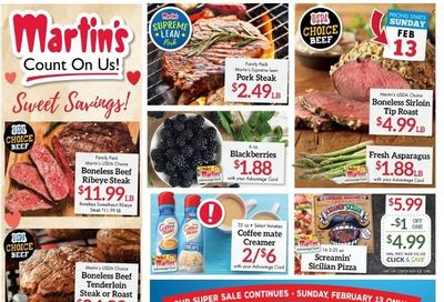 Martin’s (IN, MI) Weekly Ad Flyer February 17 to February 24
