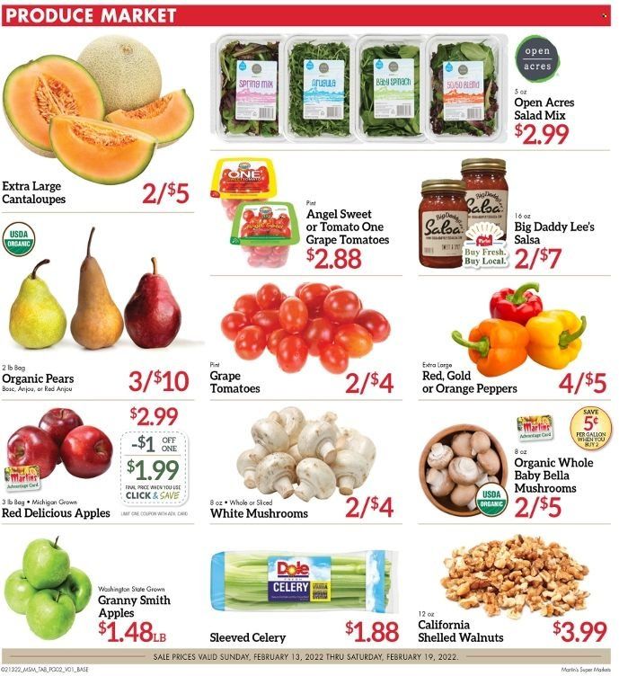 Martin’s (IN, MI) Weekly Ad Flyer February 17 to February 24