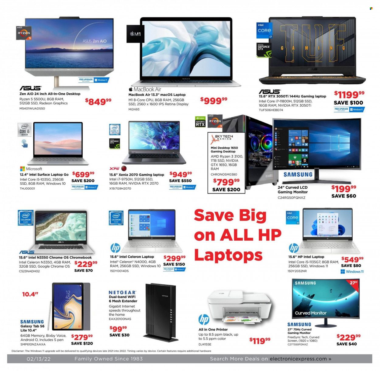 Electronic Express (AL, TN) Weekly Ad Flyer February 17 to February 24