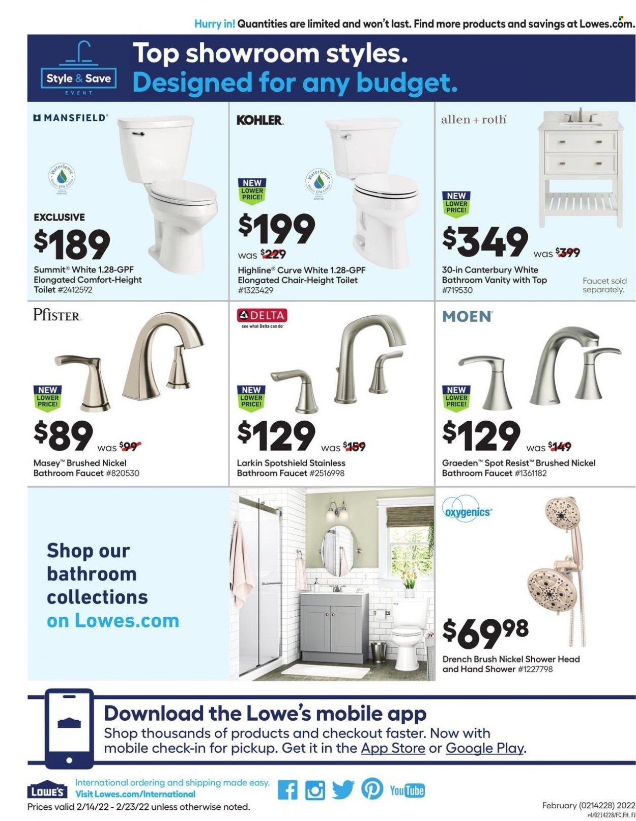 Lowe's Weekly Ad Flyer February 17 to February 24