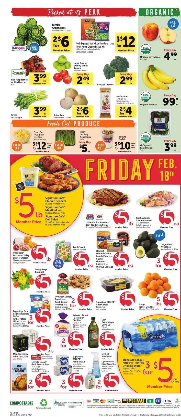 Safeway (AZ, CA, CO, HI, MD, NE, OR, VA, WA) Weekly Ad Flyer February 17 to February 24