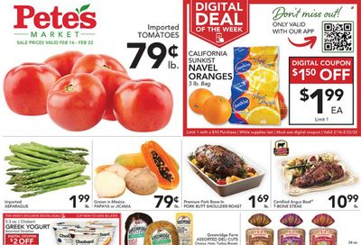Pete's Fresh Market (IL) Weekly Ad Flyer February 17 to February 24
