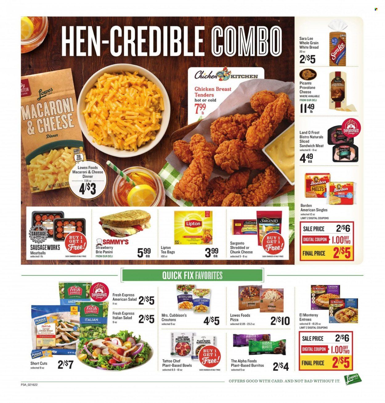 Lowes Foods (NC, SC) Weekly Ad Flyer February 17 to February 24