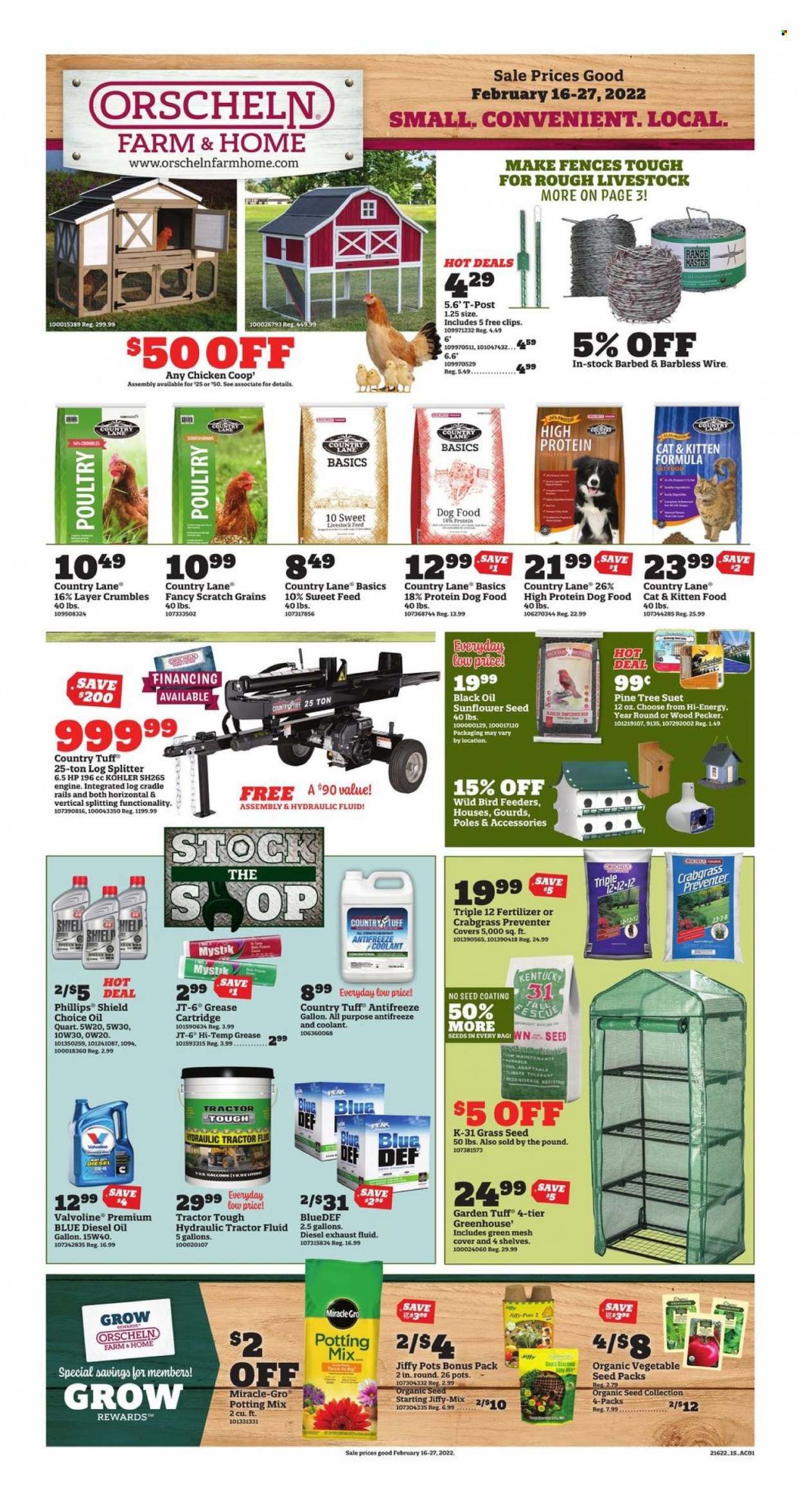 Orscheln Farm and Home (IA, IN, KS, MO, NE, OK) Weekly Ad Flyer February 17 to February 24