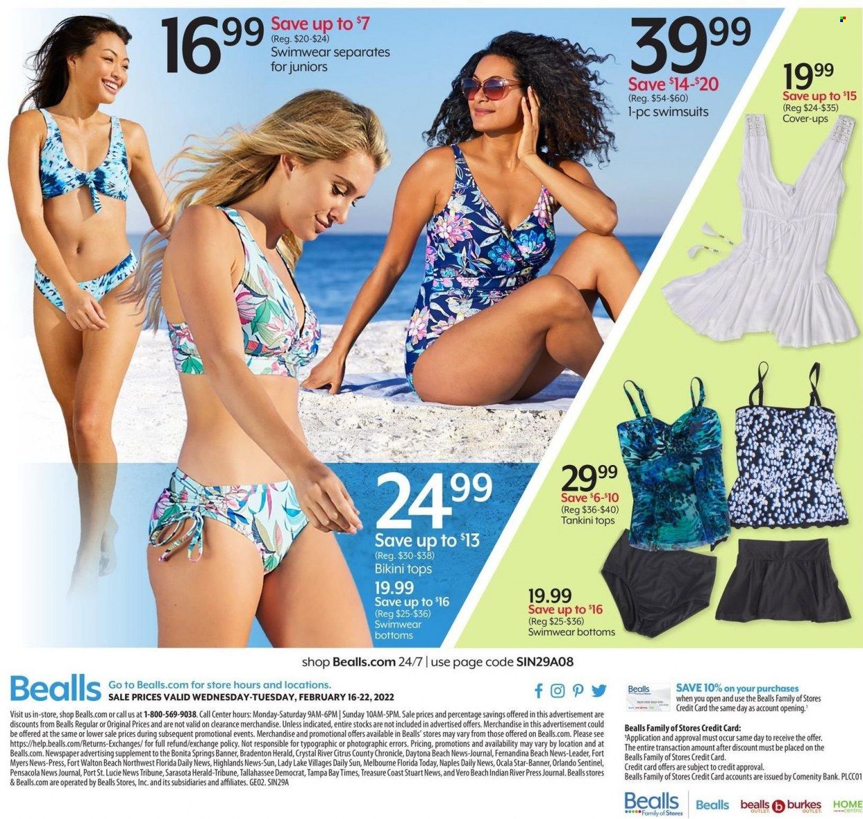 Bealls Florida (FL) Weekly Ad Flyer February 17 to February 24