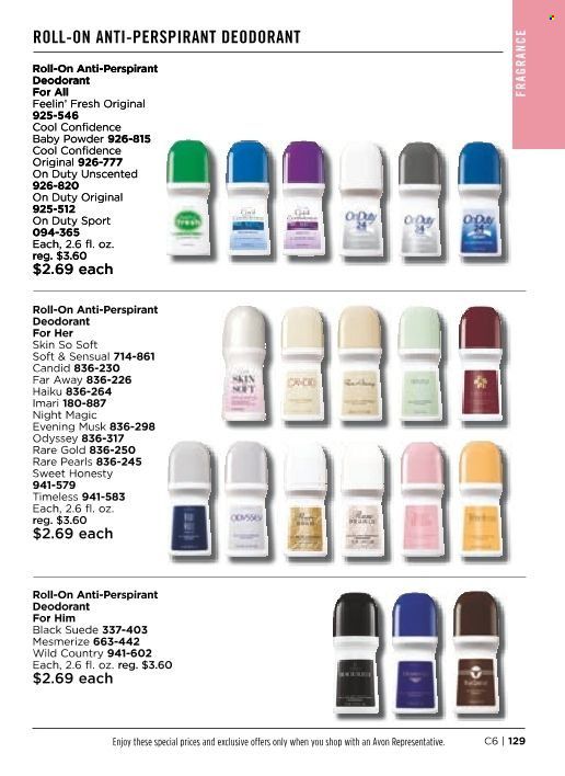 Avon Weekly Ad Flyer February 17 to February 24