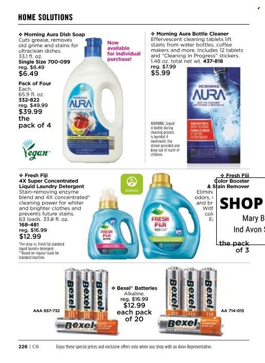 Avon Weekly Ad Flyer February 17 to February 24