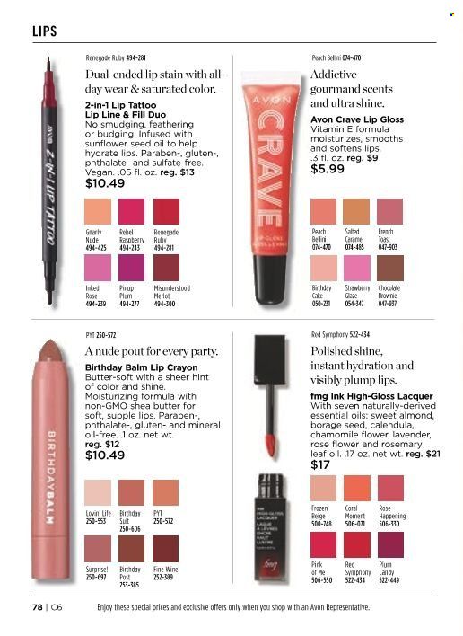 Avon Weekly Ad Flyer February 17 to February 24