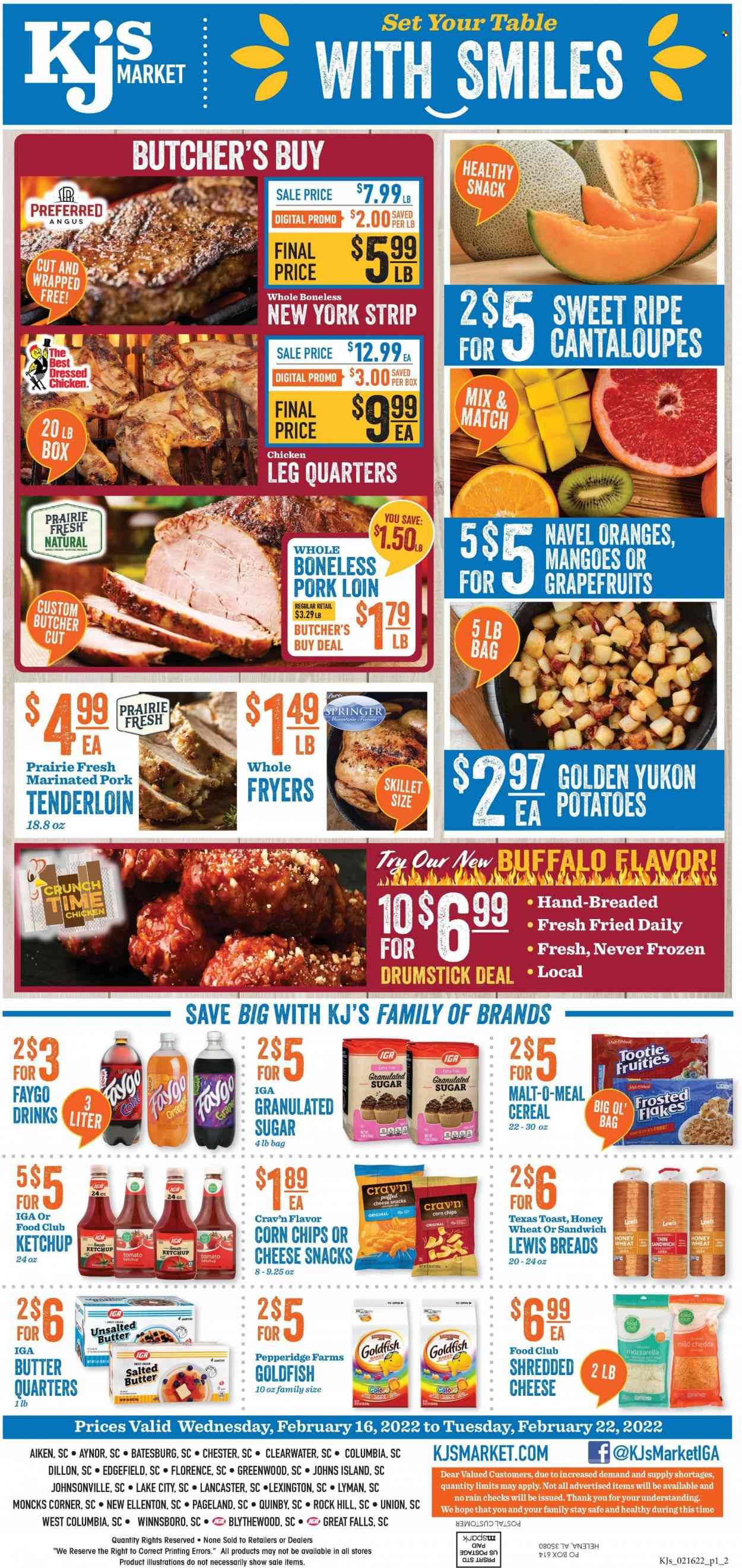 KJ´s Market (GA, SC) Weekly Ad Flyer February 17 to February 24