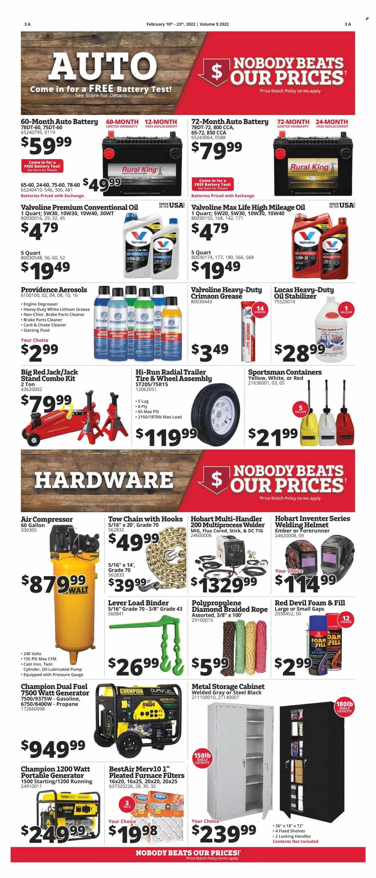 Rural King Weekly Ad Flyer February 17 to February 24