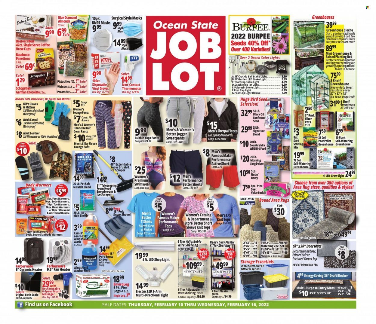 Ocean State Job Lot (CT, MA, ME, NH, NJ, NY, RI) Weekly Ad Flyer February 17 to February 24