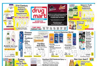 Discount Drug Mart (OH) Weekly Ad Flyer February 17 to February 24