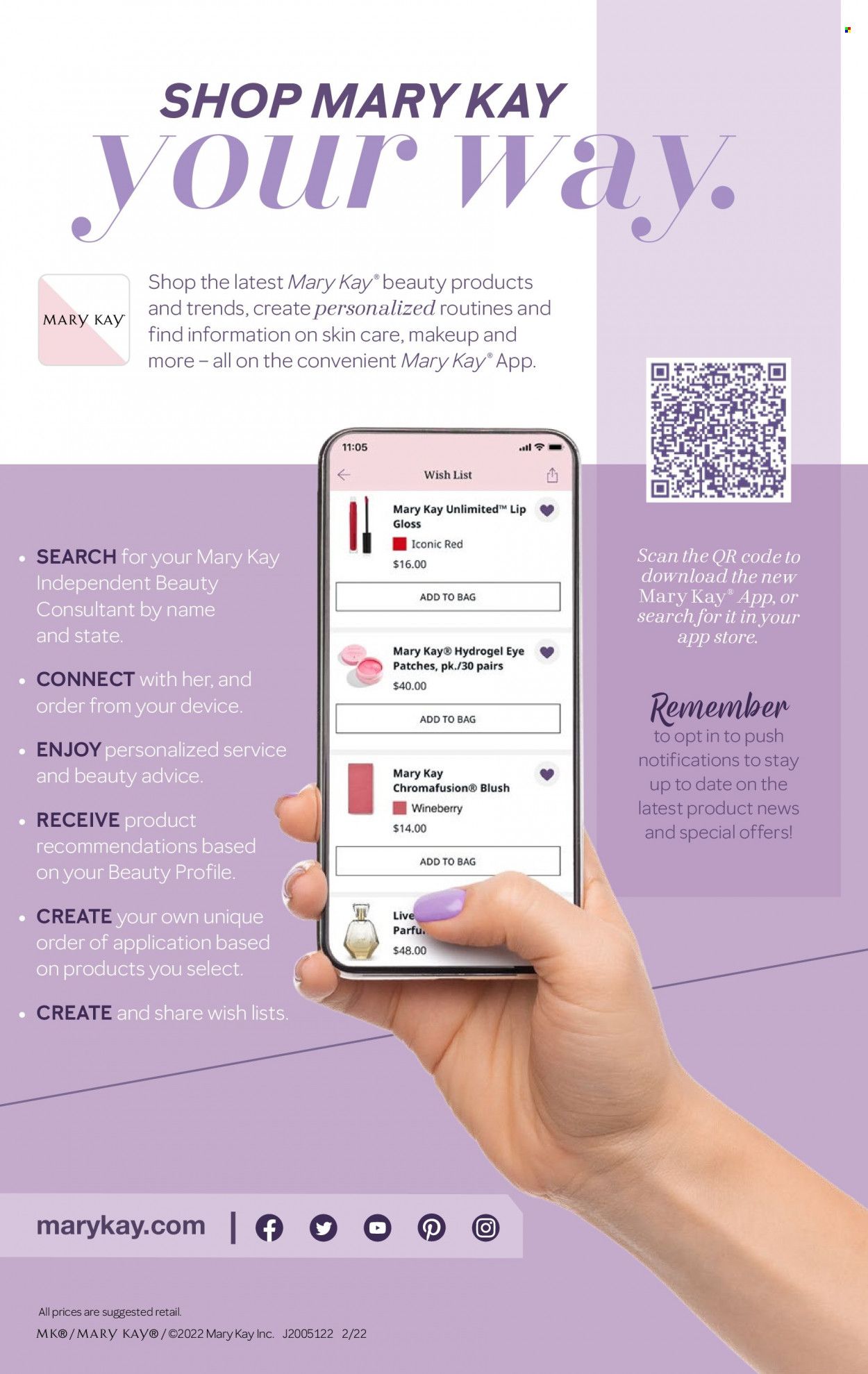 Mary Kay Weekly Ad Flyer February 17 to February 24