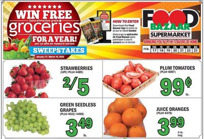 Food Bazaar (CT, NJ, NY) Weekly Ad Flyer February 17 to February 24