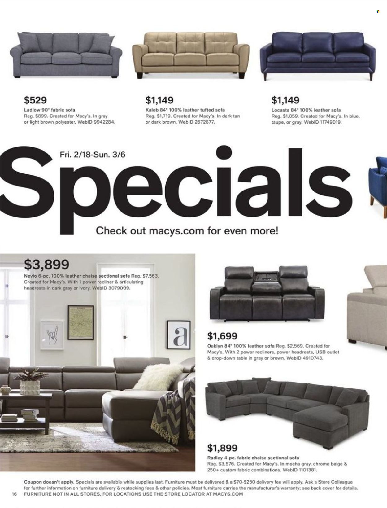 Macy's Weekly Ad Flyer February 17 to February 24