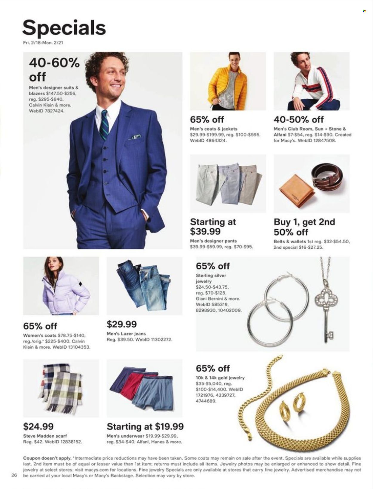 Macy's Weekly Ad Flyer February 17 to February 24