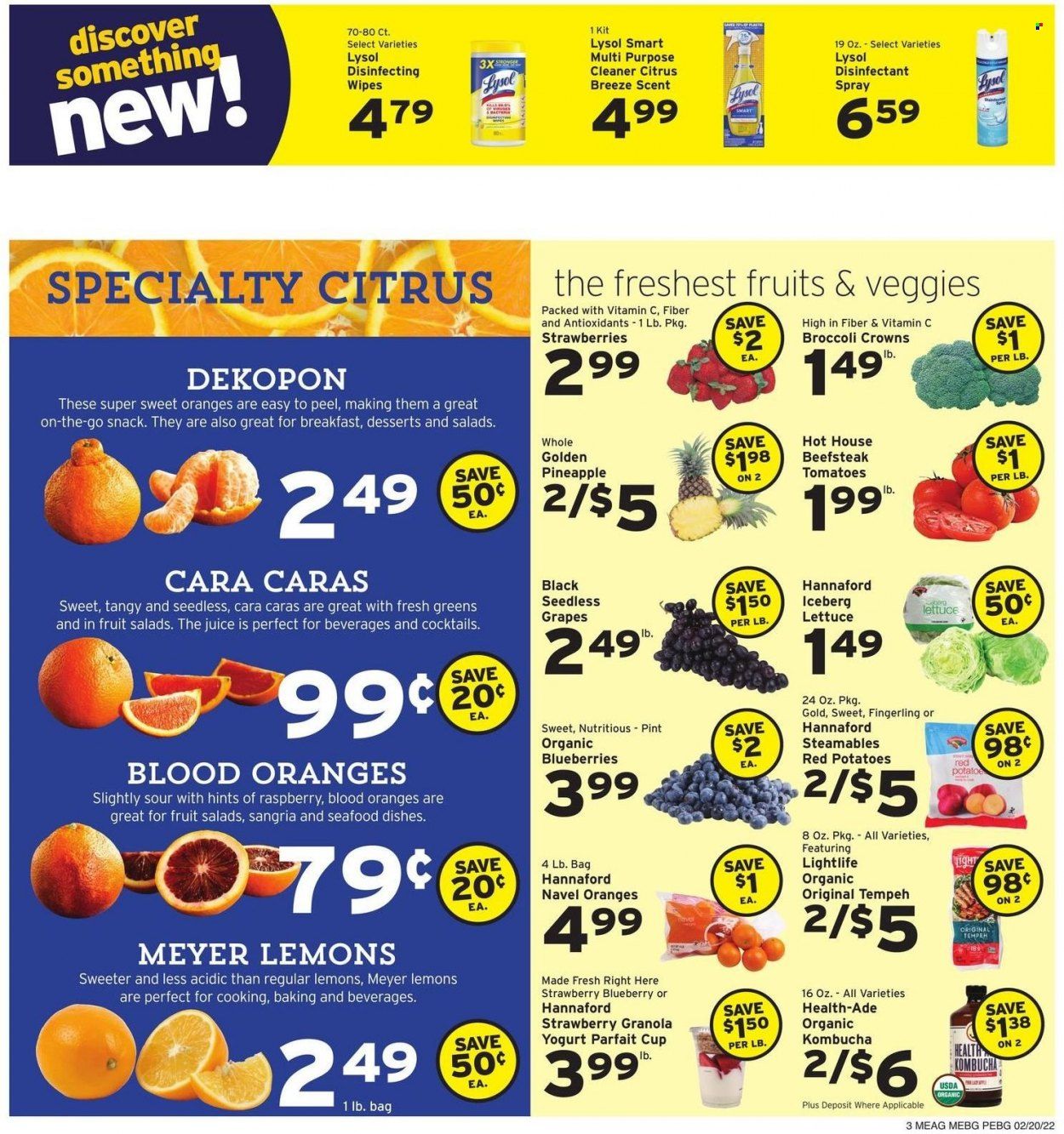 Hannaford (ME) Weekly Ad Flyer February 18 to February 25