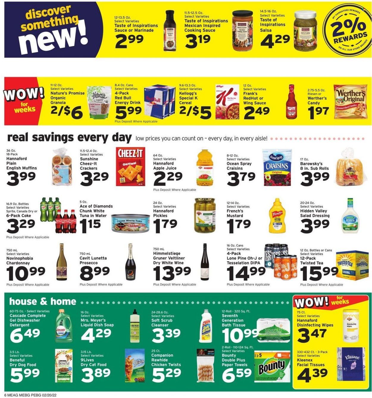 Hannaford (ME) Weekly Ad Flyer February 18 to February 25
