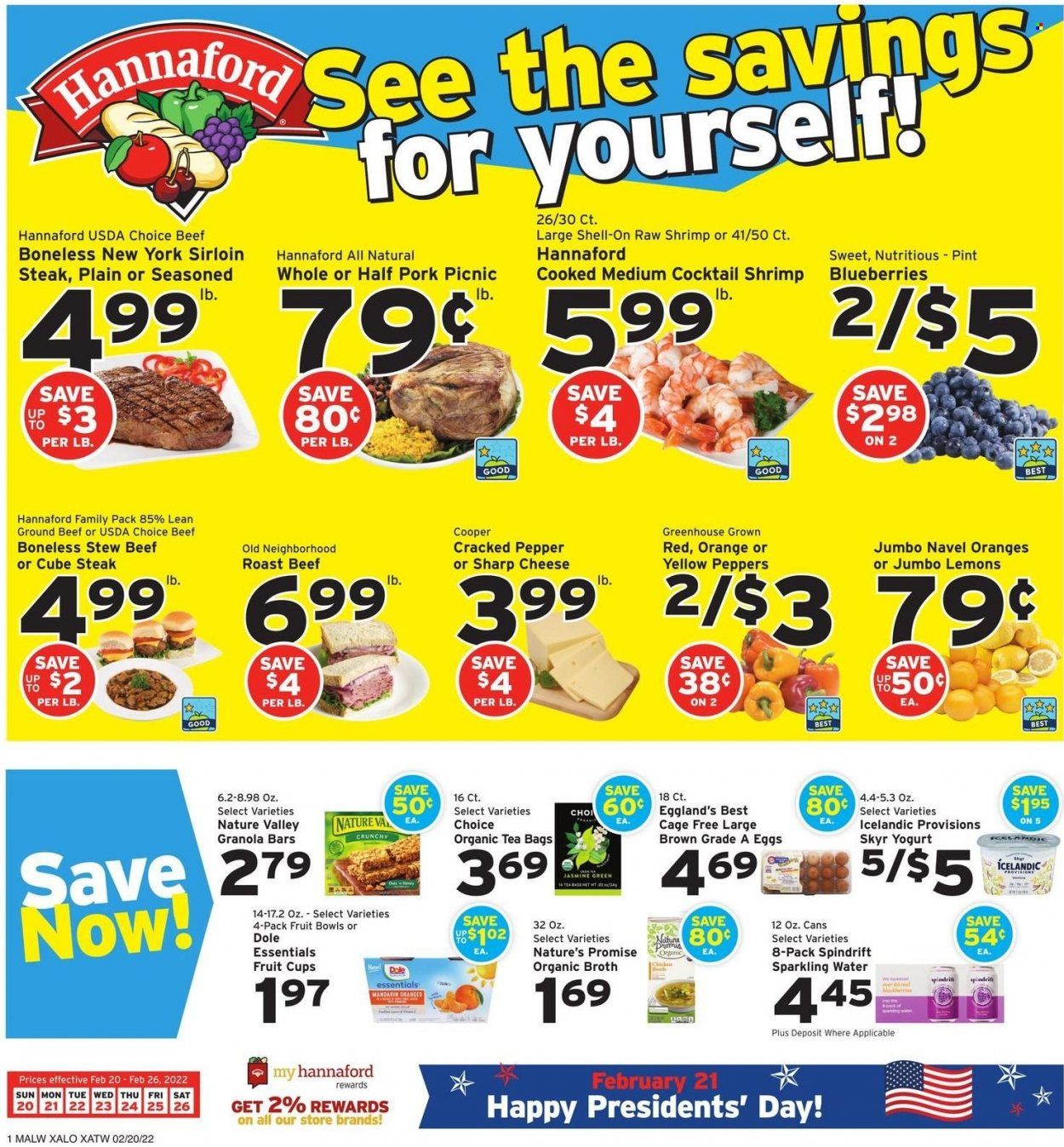 Hannaford (MA) Weekly Ad Flyer February 18 to February 25