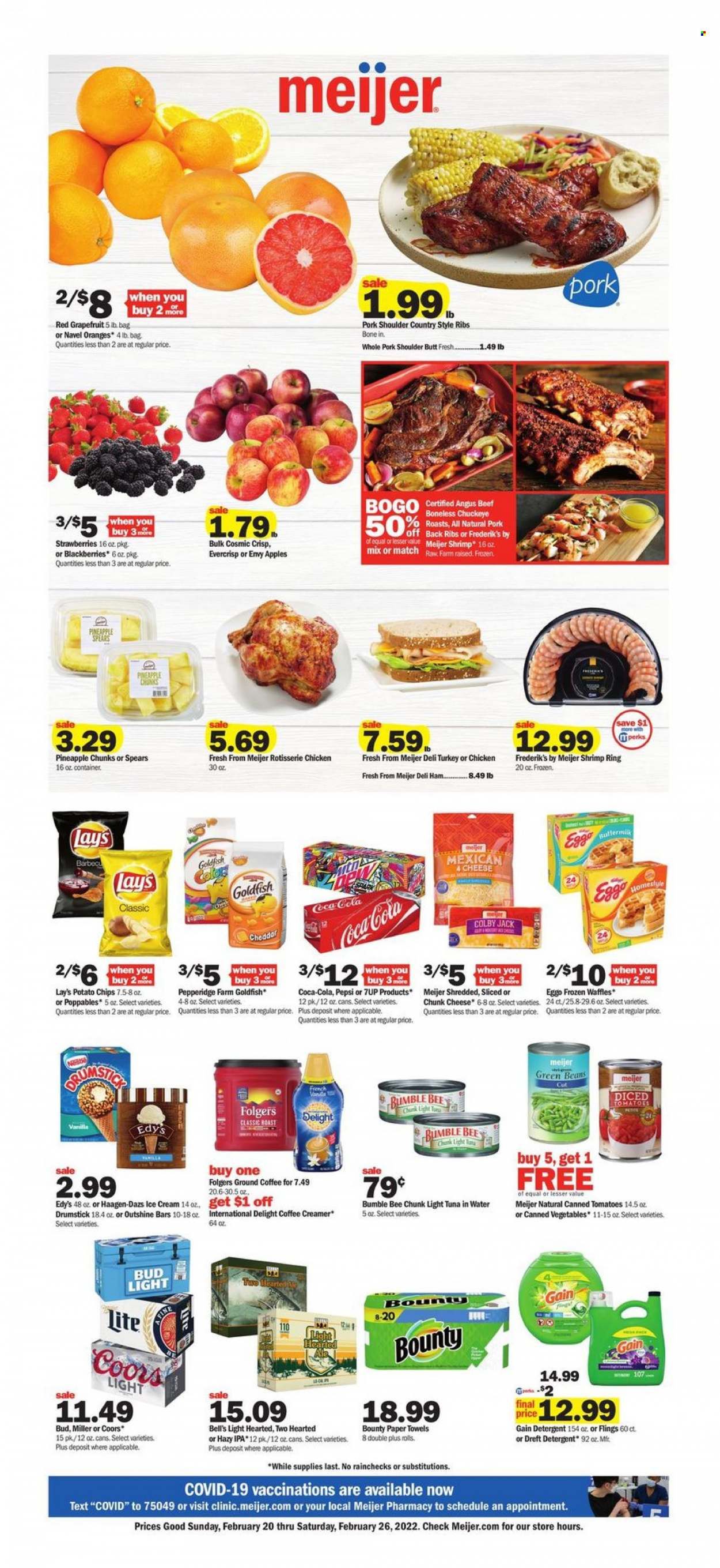 Meijer (MI) Weekly Ad Flyer February 18 to February 25