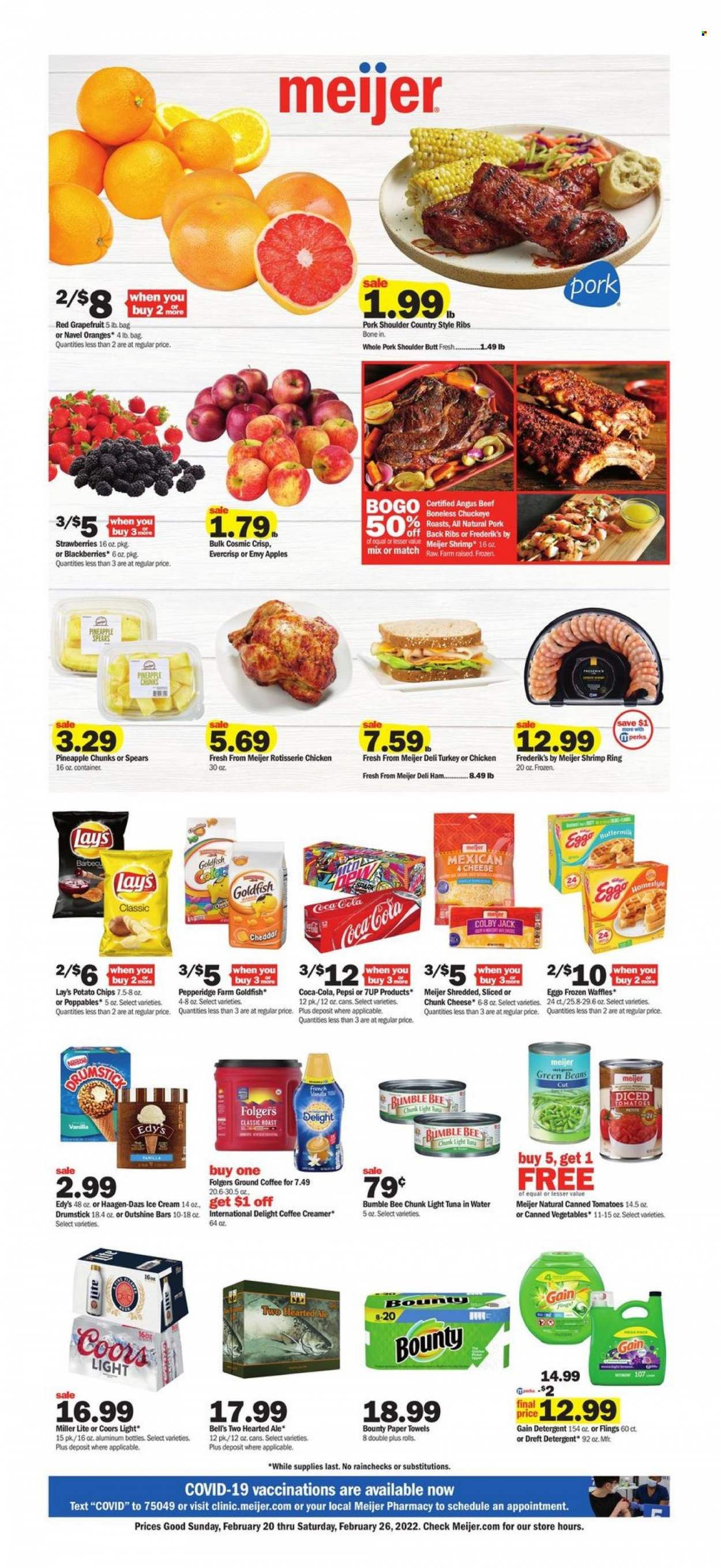 Meijer (IN) Weekly Ad Flyer February 18 to February 25
