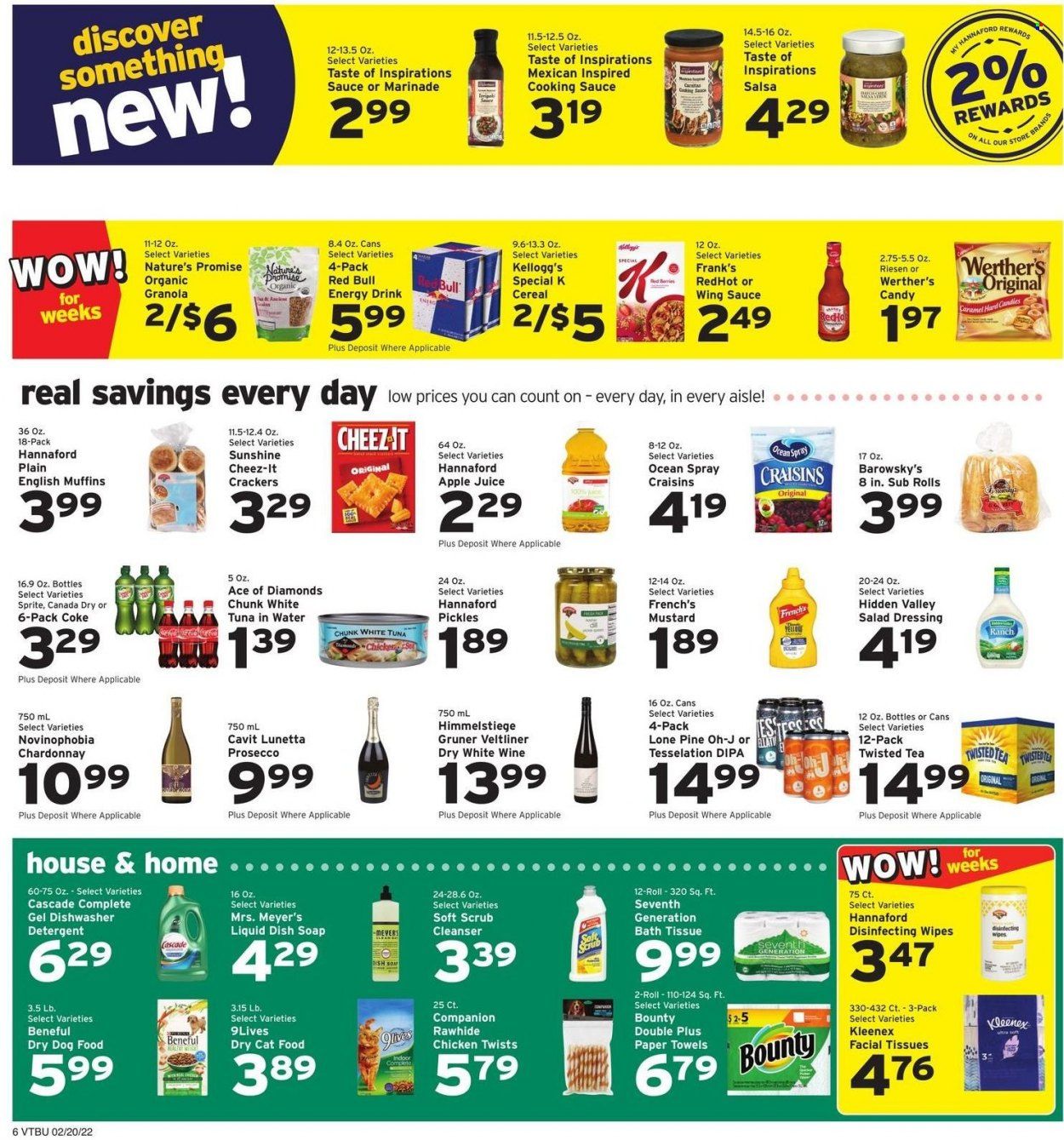 Hannaford (VT) Weekly Ad Flyer February 18 to February 25
