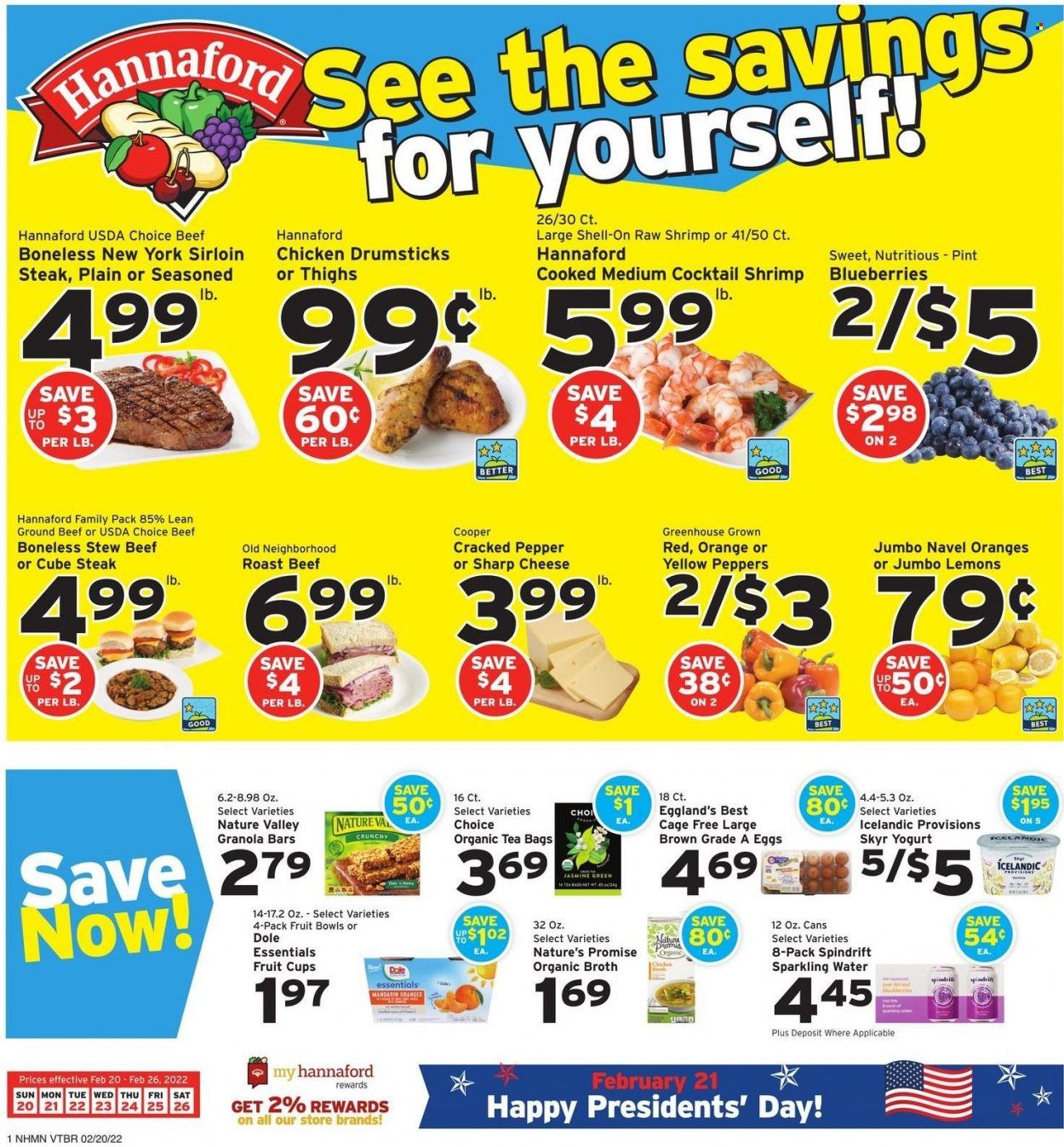 Hannaford (NH) Weekly Ad Flyer February 18 to February 25