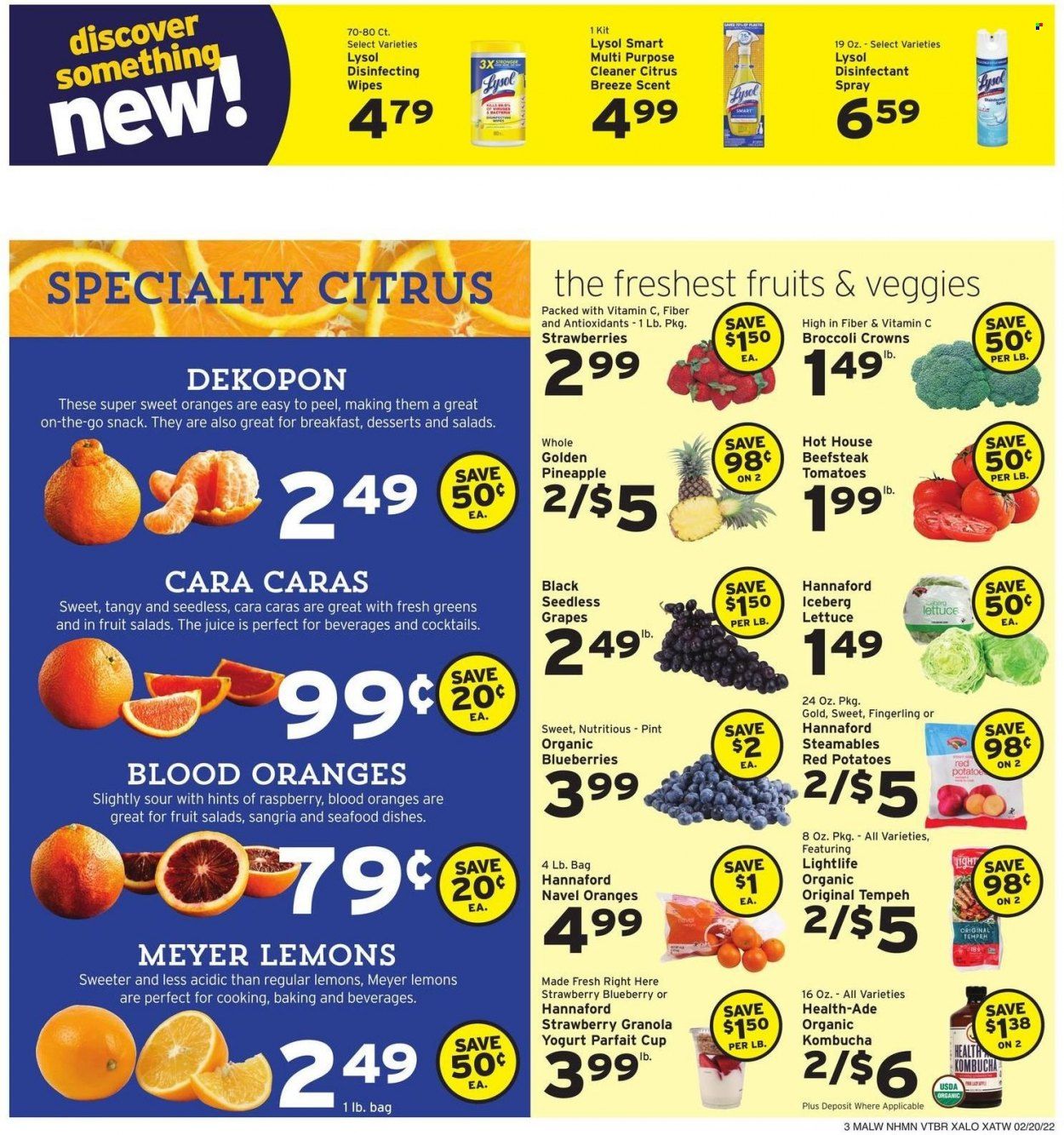 Hannaford (NH) Weekly Ad Flyer February 18 to February 25