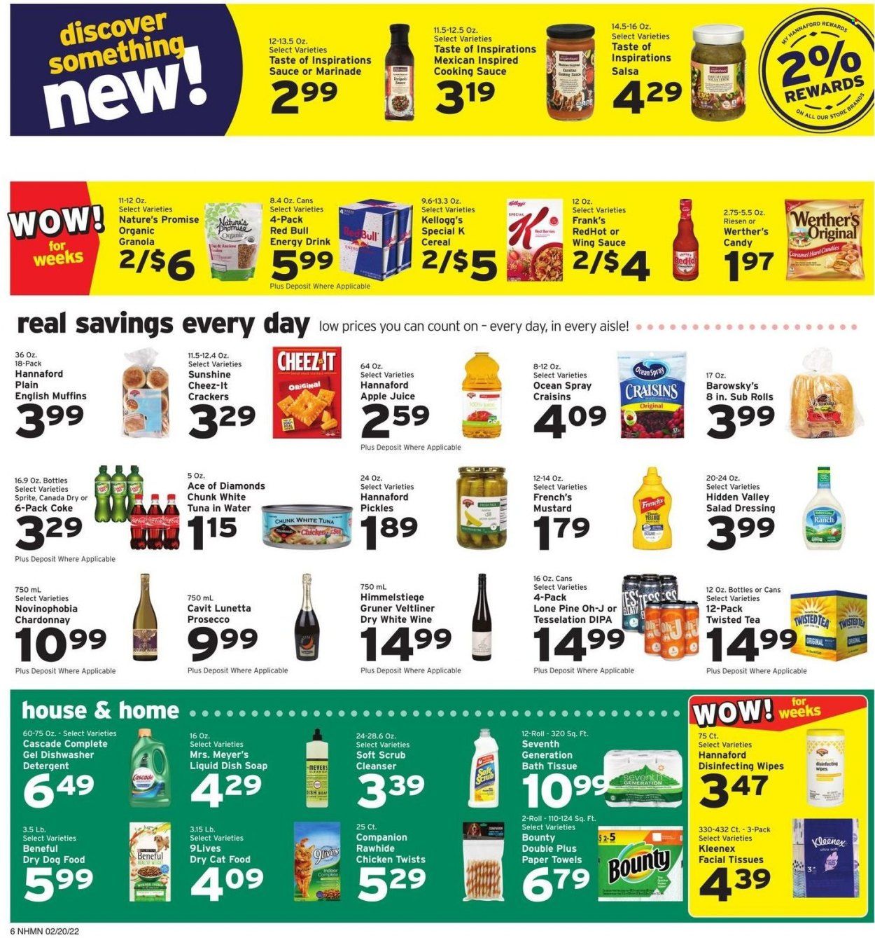 Hannaford (NH) Weekly Ad Flyer February 18 to February 25