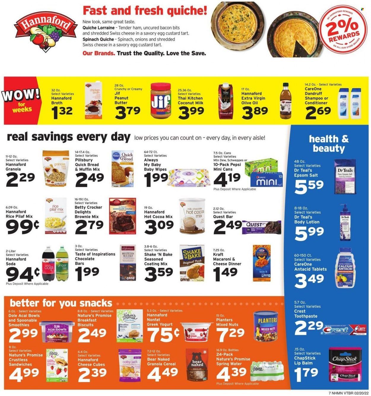 Hannaford (NH) Weekly Ad Flyer February 18 to February 25