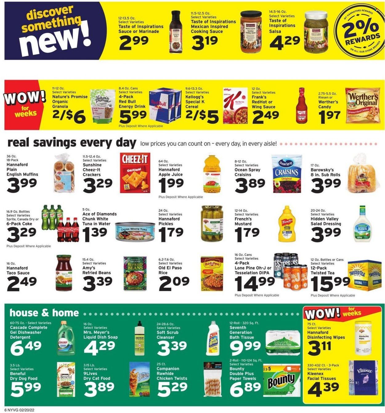 Hannaford (NY) Weekly Ad Flyer February 18 to February 25