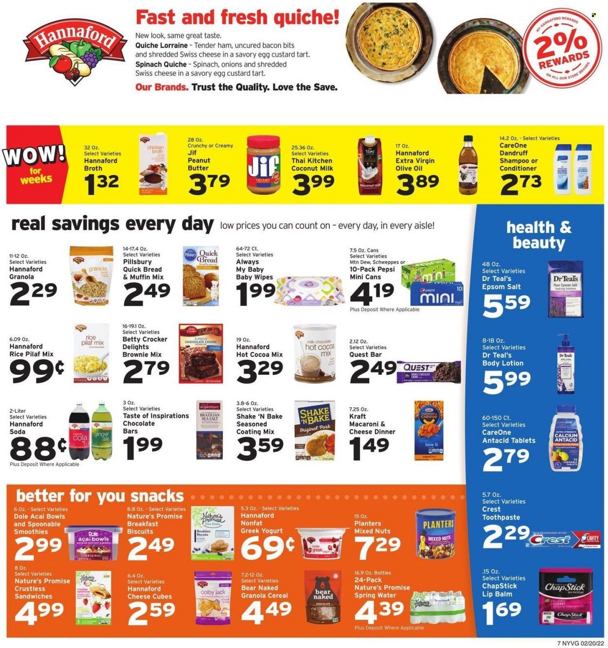 Hannaford (NY) Weekly Ad Flyer February 18 to February 25
