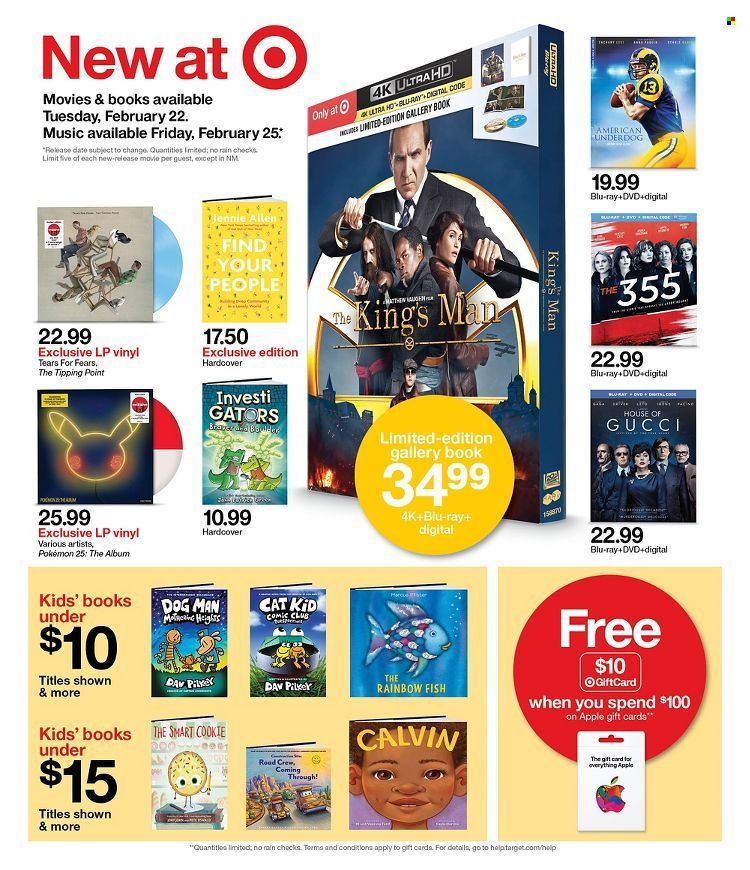 Target Weekly Ad Flyer February 18 to February 25