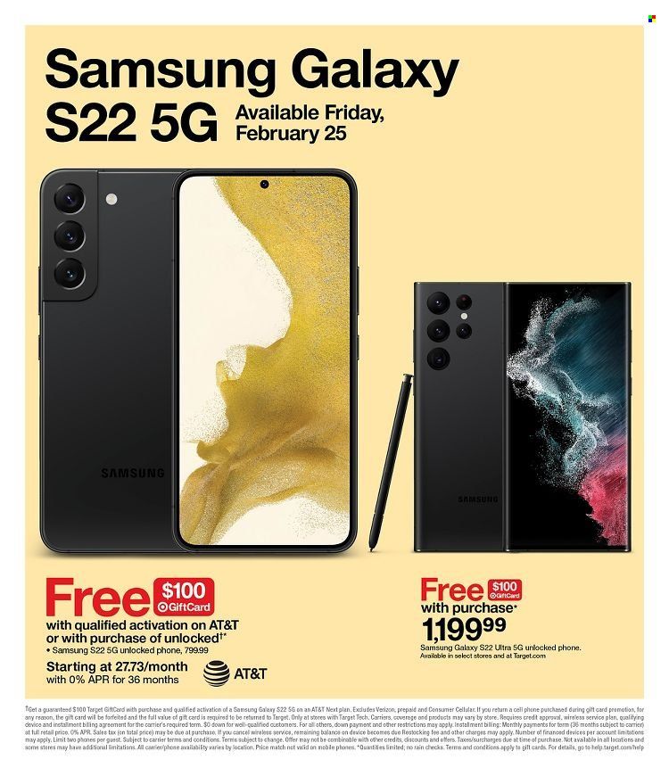 Target Weekly Ad Flyer February 18 to February 25