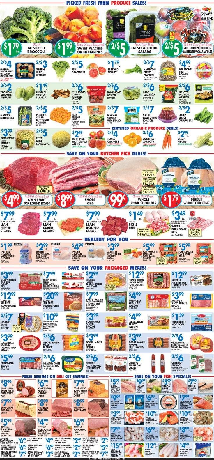 Associated Supermarkets (NY) Weekly Ad Flyer February 18 to February 25