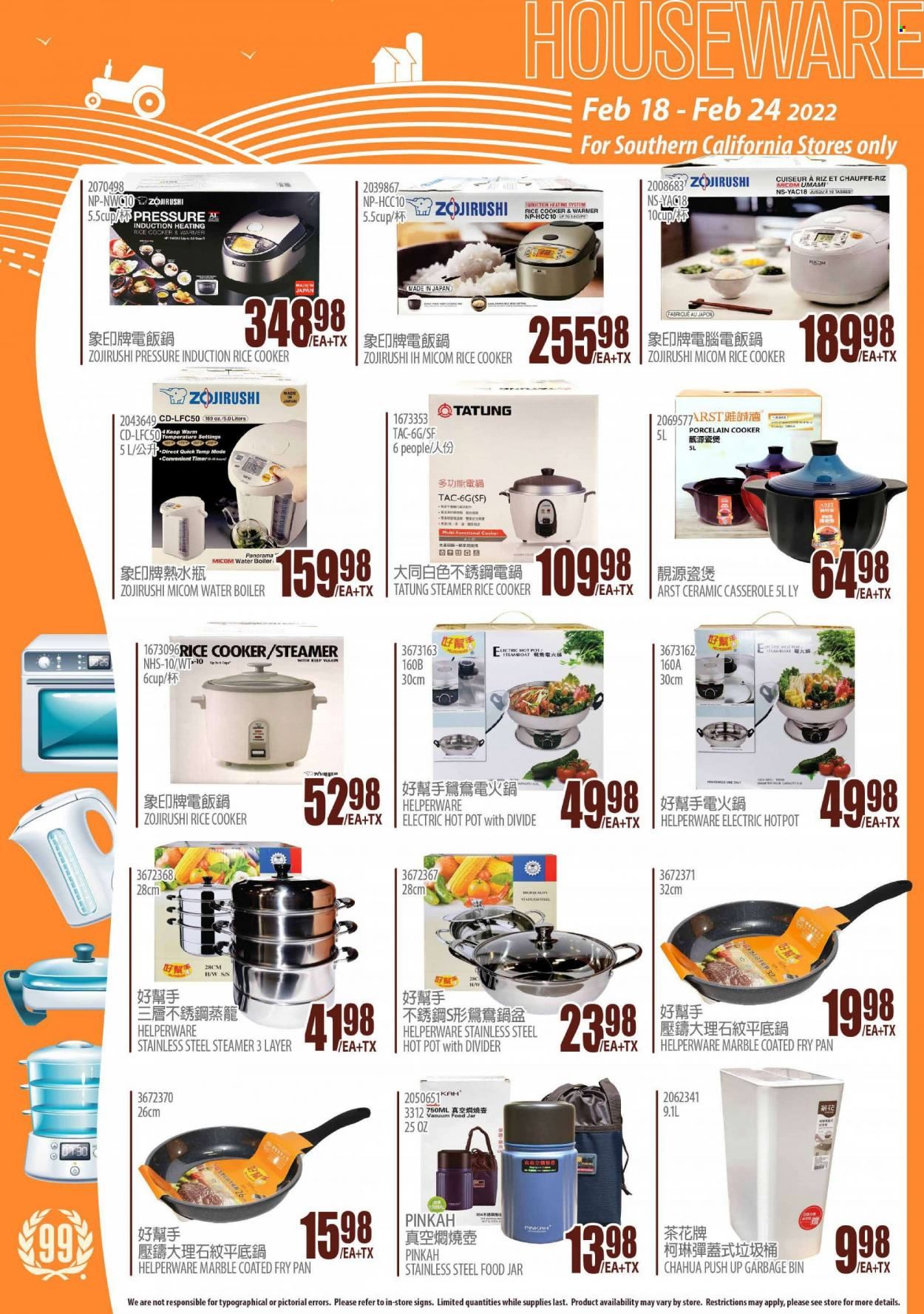 99 Ranch Market (CA) Weekly Ad Flyer February 18 to February 25