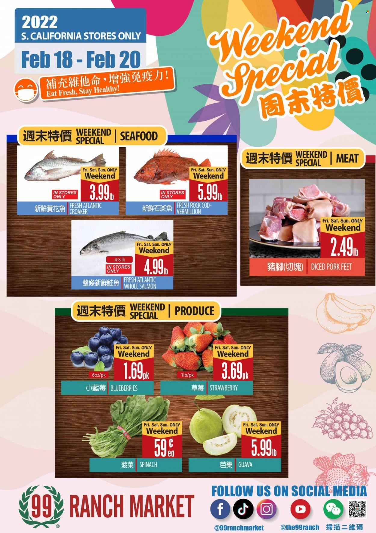 99 Ranch Market (CA) Weekly Ad Flyer February 18 to February 25
