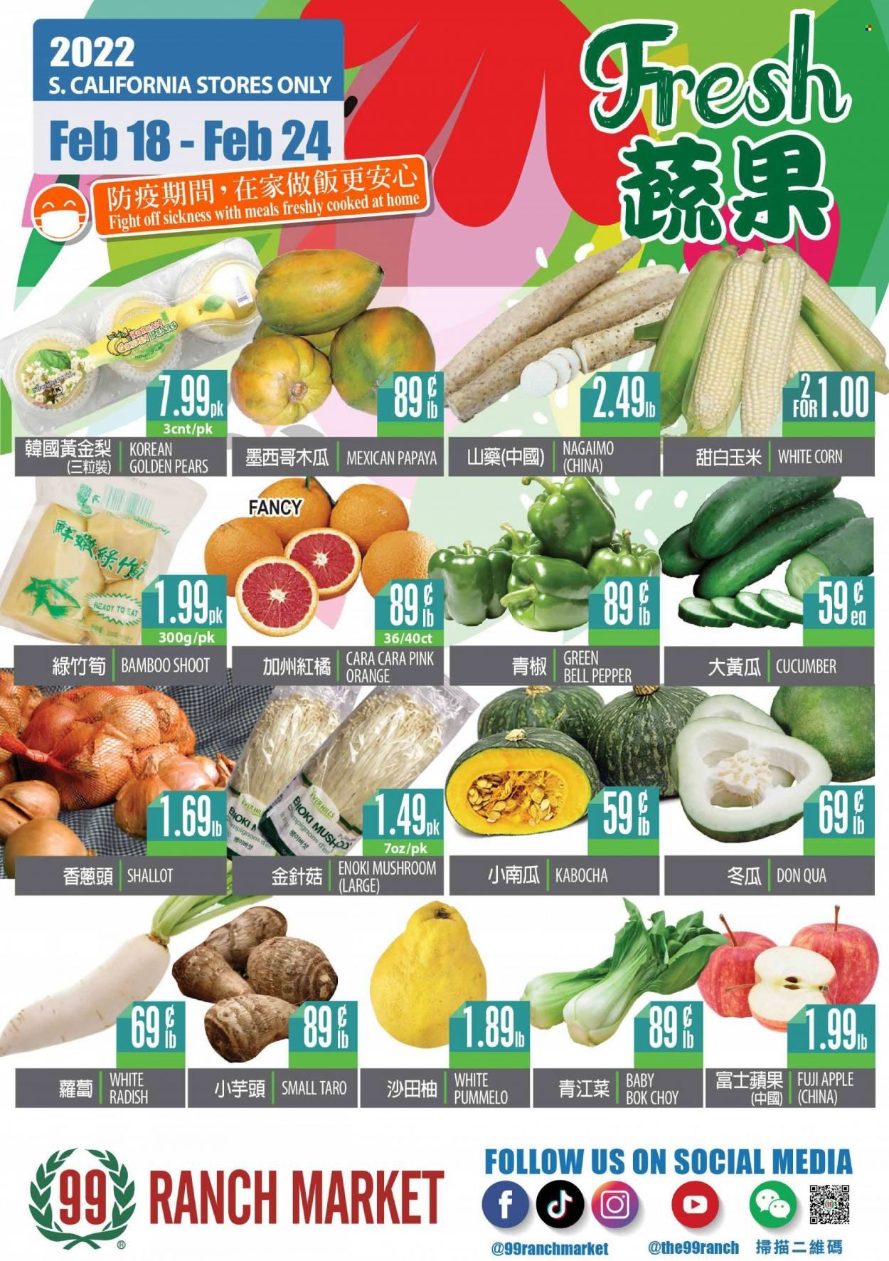 99 Ranch Market (CA) Weekly Ad Flyer February 18 to February 25