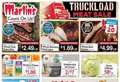 Martin’s (IN, MI) Weekly Ad Flyer February 18 to February 25