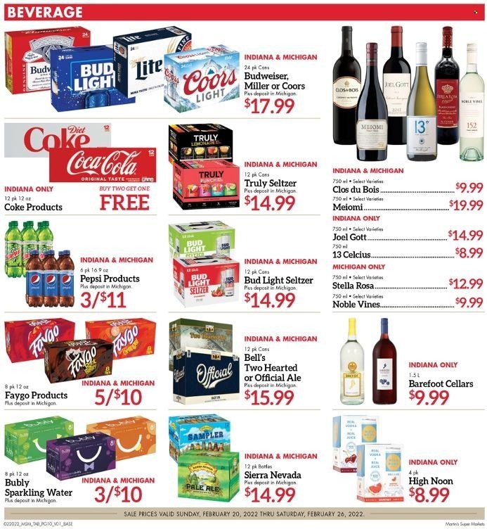 Martin’s (IN, MI) Weekly Ad Flyer February 18 to February 25