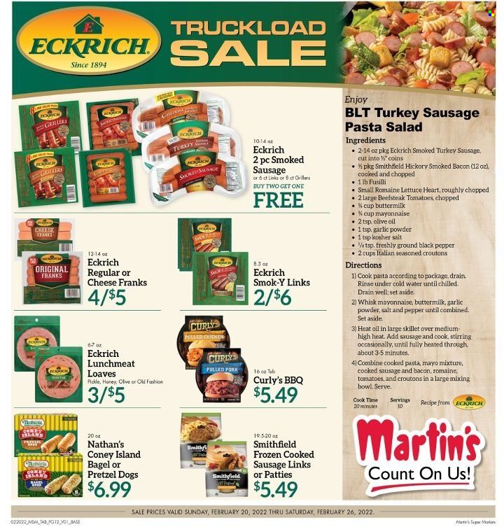 Martin’s (IN, MI) Weekly Ad Flyer February 18 to February 25