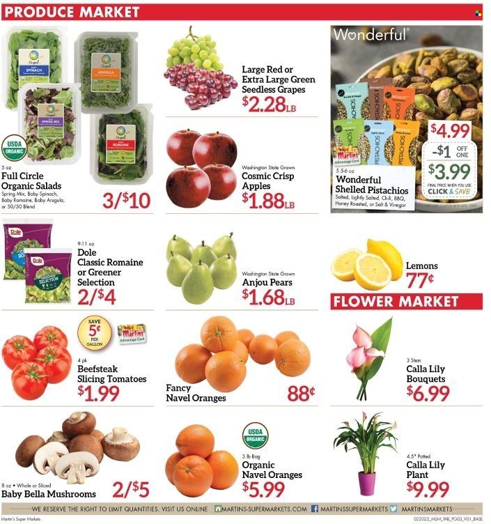 Martin’s (IN, MI) Weekly Ad Flyer February 18 to February 25