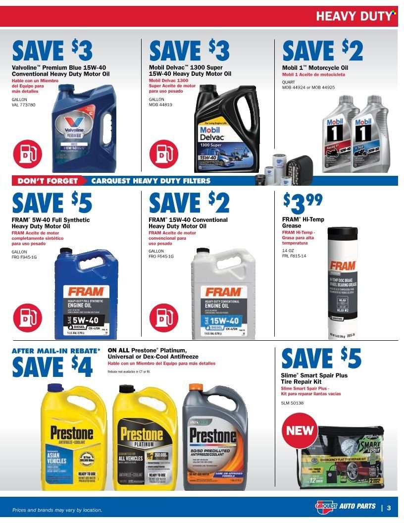 Carquest Weekly Ad Flyer February 18 to February 25