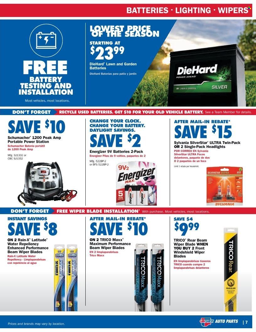 Carquest Weekly Ad Flyer February 18 to February 25