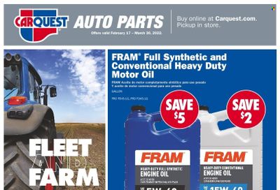 Carquest Weekly Ad Flyer February 18 to February 25