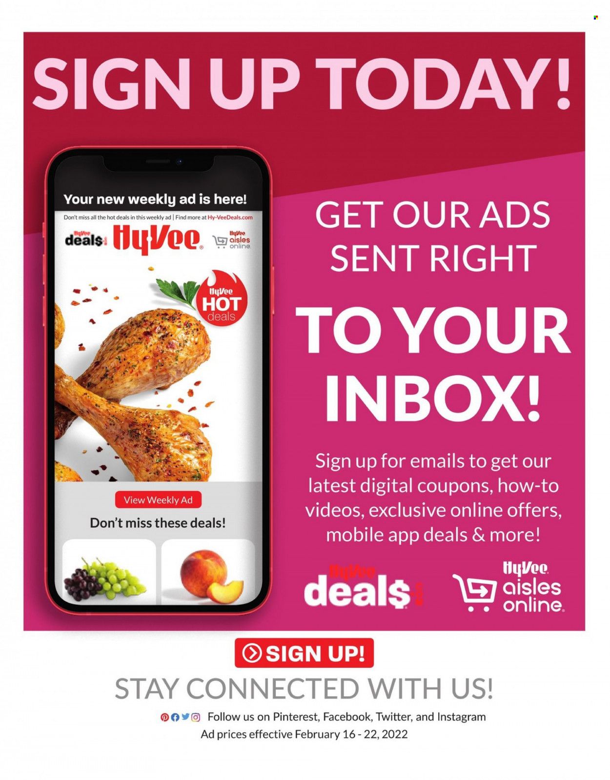 Hy-Vee (IA, IL, KS, MO) Weekly Ad Flyer February 18 to February 25