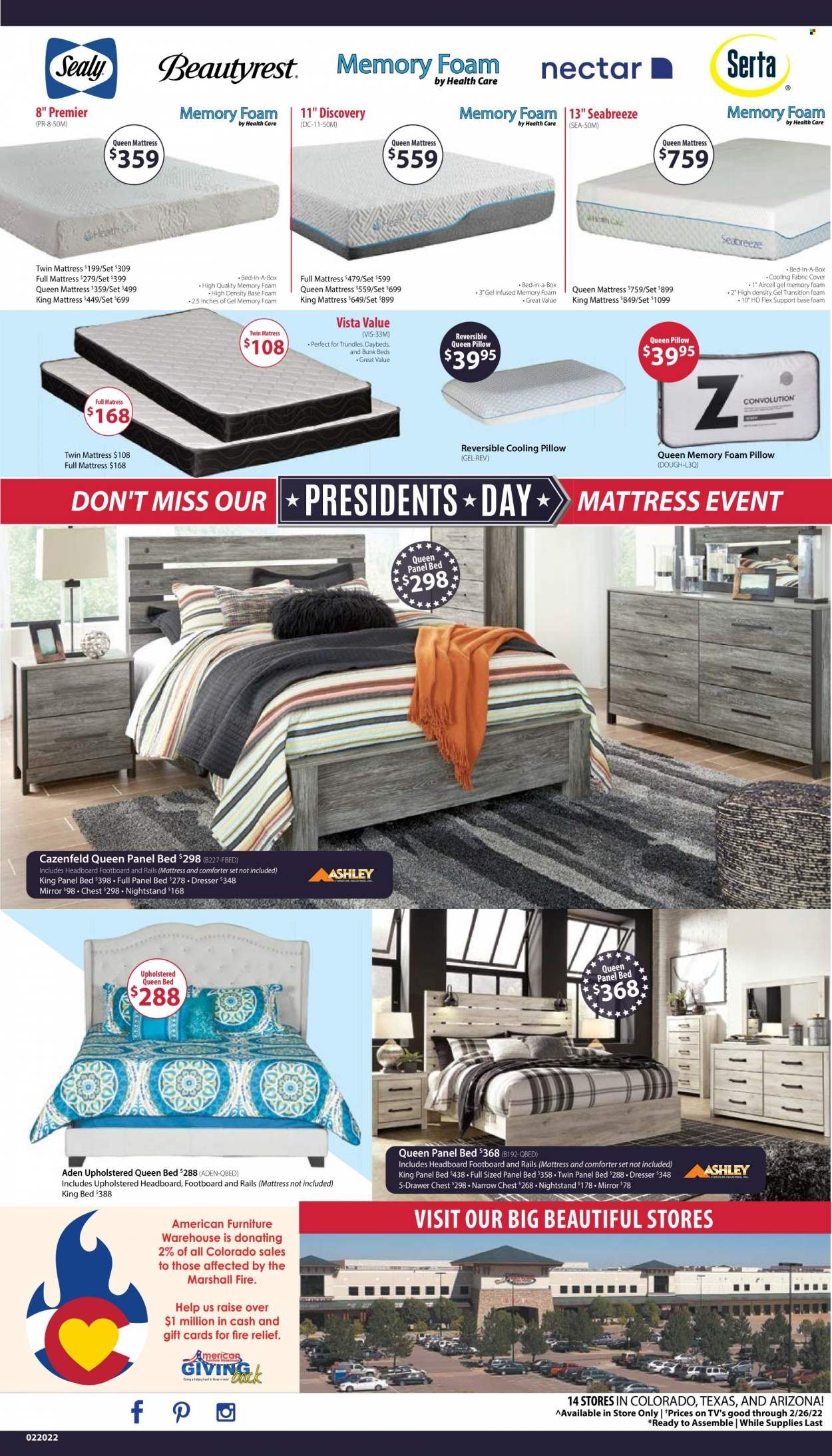 American Furniture Warehouse (AZ, CO, TX) Weekly Ad Flyer February 19 to February 26