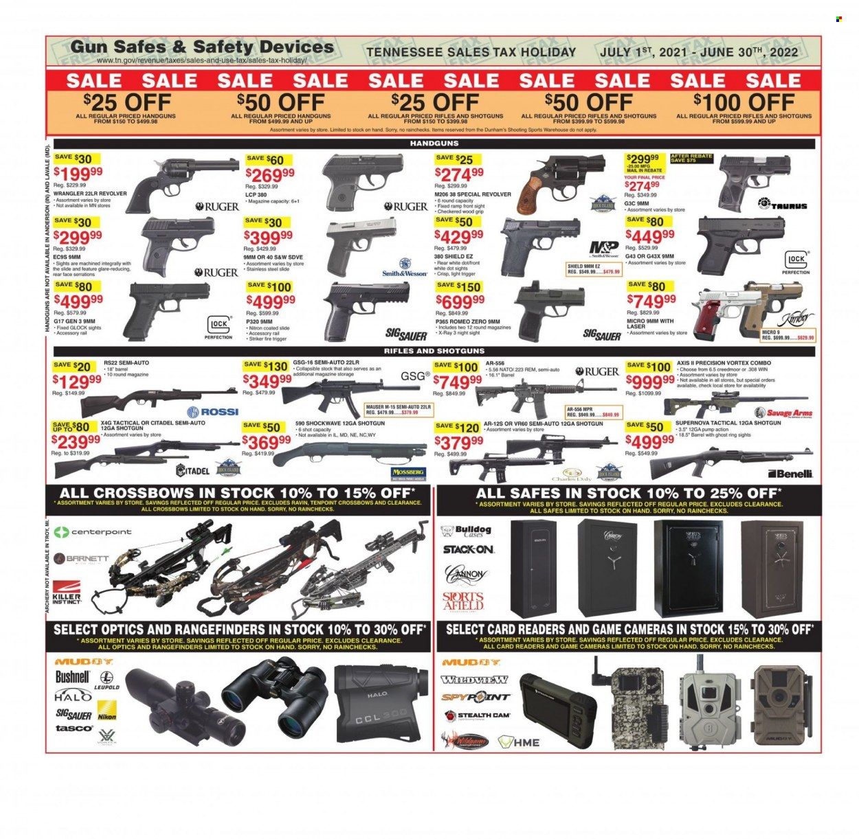 Dunham's Sports (TN) Weekly Ad Flyer February 20 to February 27