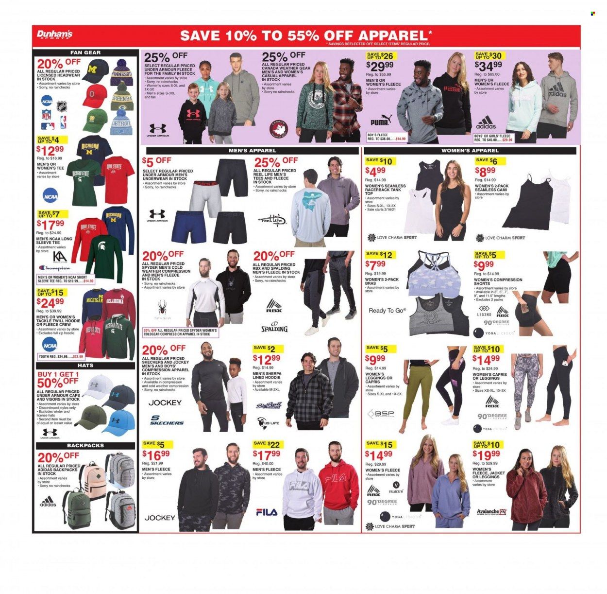 Dunham's Sports (VA) Weekly Ad Flyer February 20 to February 27