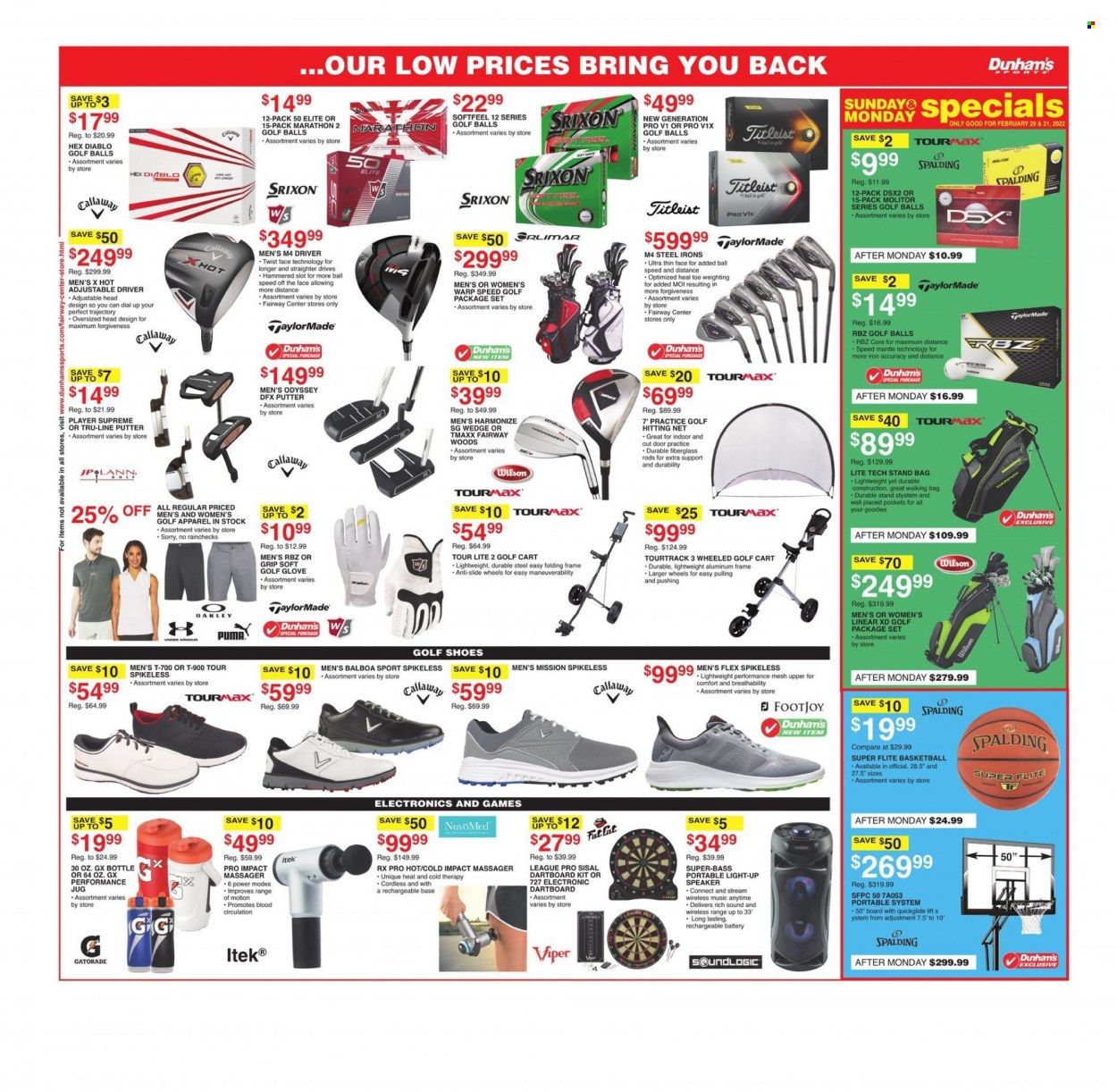 Dunham's Sports (VA) Weekly Ad Flyer February 20 to February 27